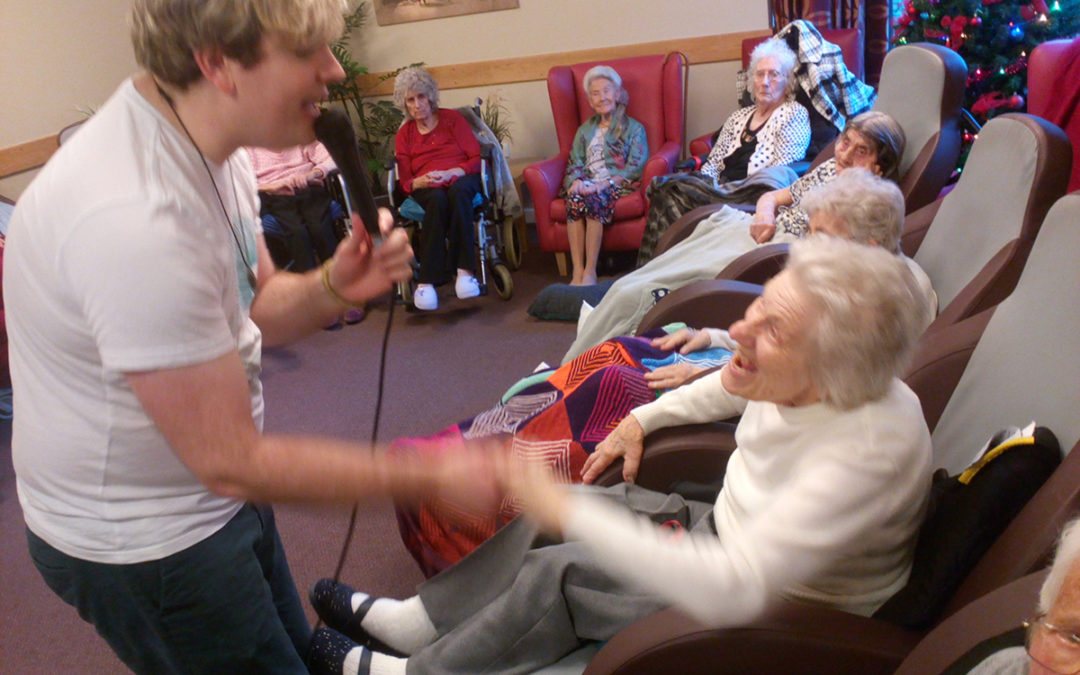 Festive crafts and music at Hengist Field Care Home