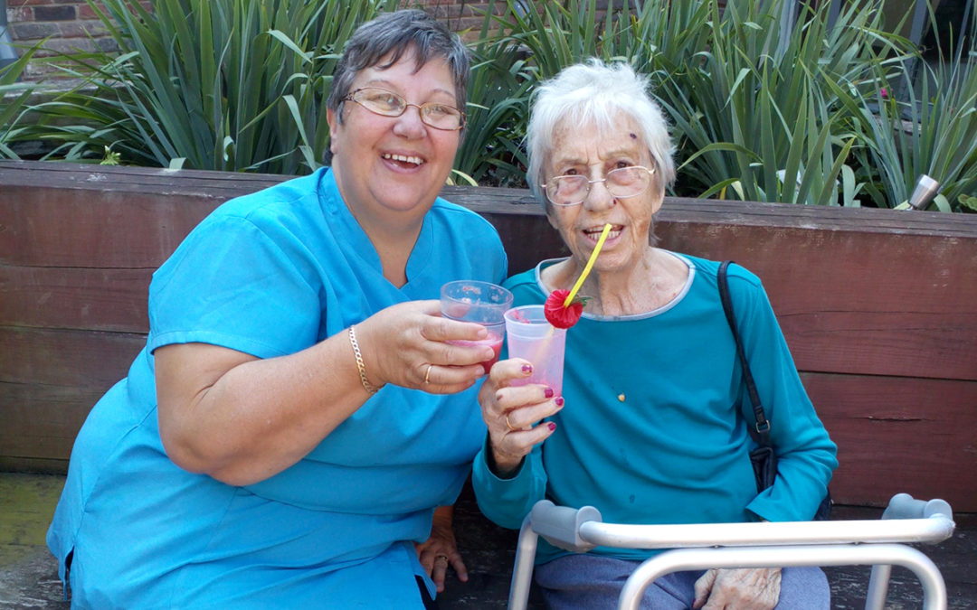 A cocktail of activities at Hengist Field Care Home