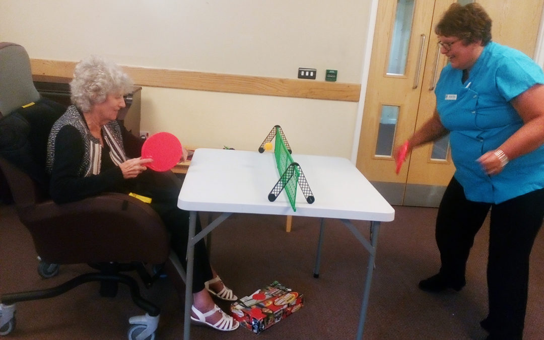 Fun and games at Hengist Field Care Home