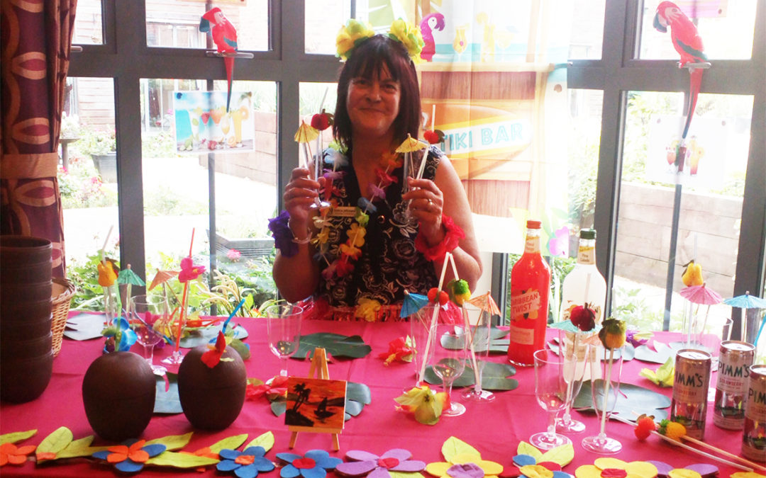Tropical Island Day at Hengist Field Care Home