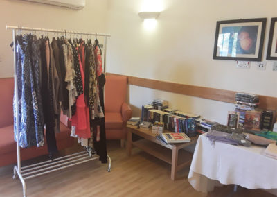 Nearly new stall at Hengist Field Care Home