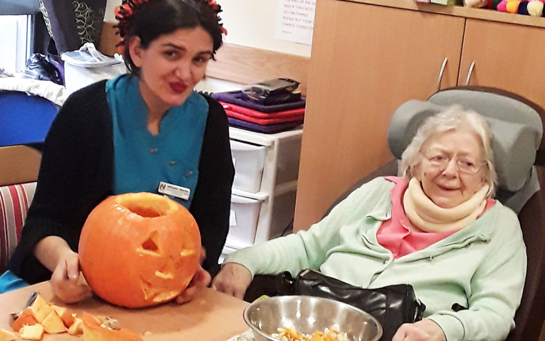 Pumpkin perfections at Hengist Field Care Home
