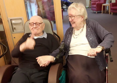 Kevin Walsh sings at Hengist Field Care Home 5