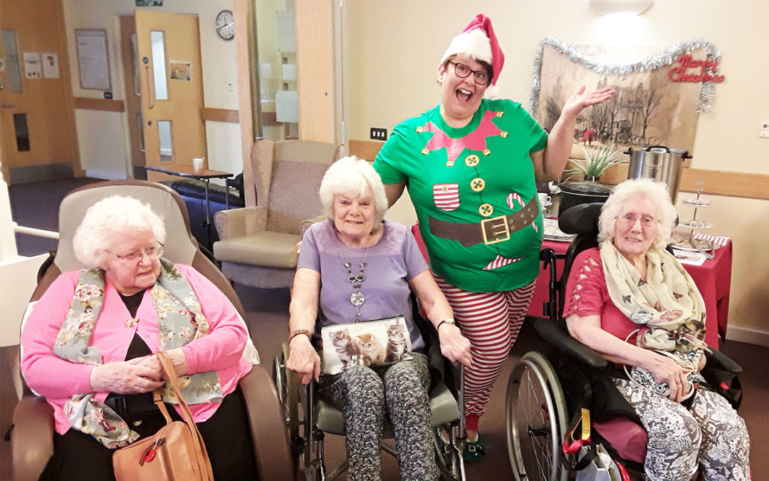 All the fun of the Christmas Fair at Hengist Field Care Home