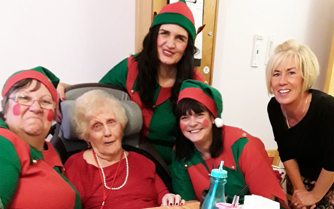 Hengist Field Care Home hosts Elf Day for the Alzheimers Society