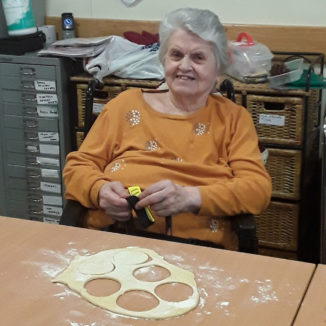 Tasty baking at Hengist Field Care Home 13 February 2020