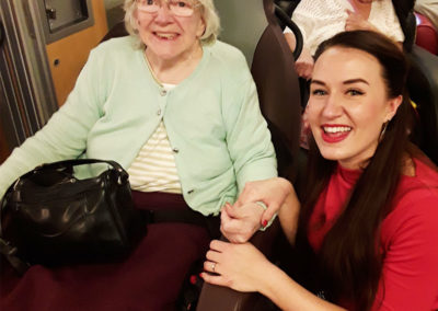 Miss Holiday Swing with residents at Hengist Field Care Home 3