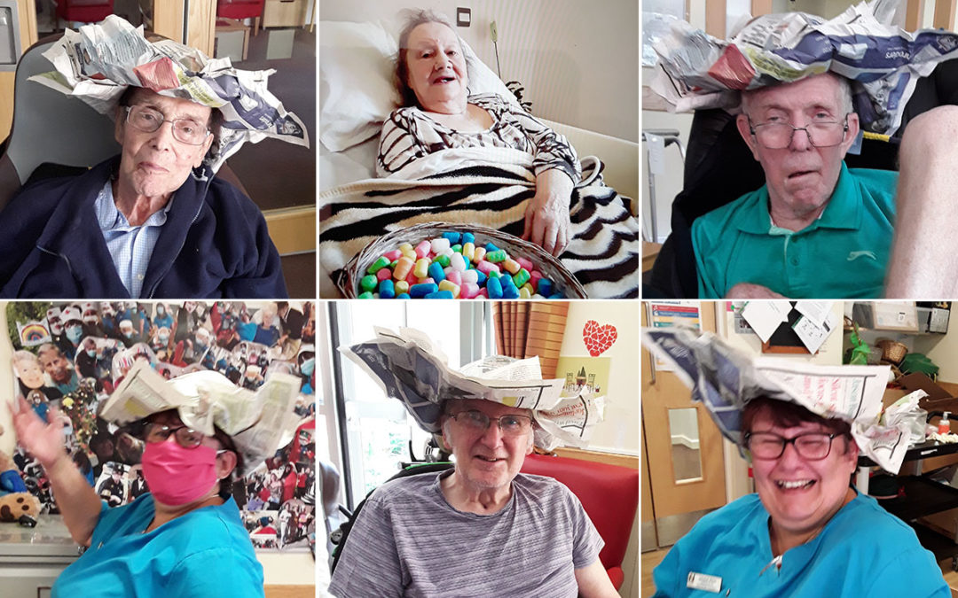 Hats off to residents at Hengist Field Care Home