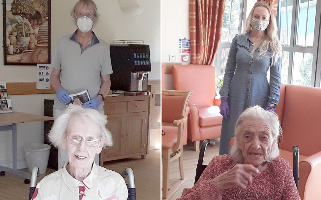 Family reunions at Hengist Field Care Home