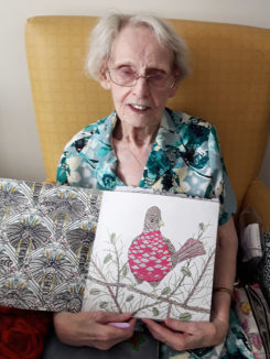 Winifred Webb at Hengist Field Care Home