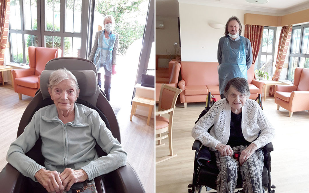 Reuniting loved ones at Hengist Field Care Home