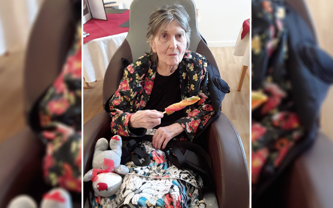 Happy birthday Adelaide at Hengist Field Care Home