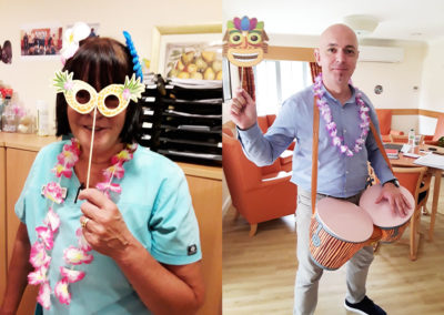 Tropical Fun Day at Hengist Field Care Home 2