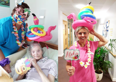 Tropical Fun Day at Hengist Field Care Home 5