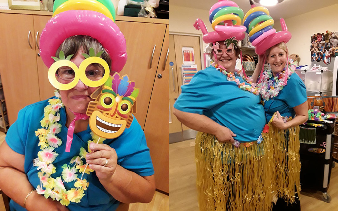 Tropical Fun Day at Hengist Field Care Home