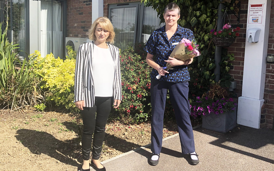 Dedication from Senior Receptionist Wendy at Hengist Field Care Home