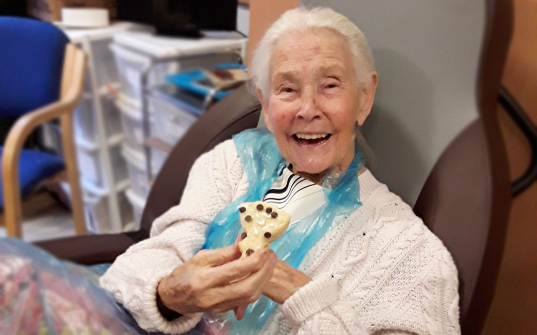 Christmas cookies at Hengist Field Care Home