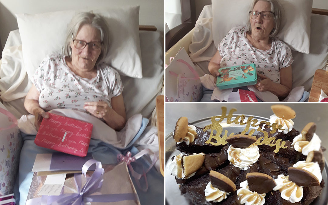 Double birthday celebrations and Hengist Field Care Home