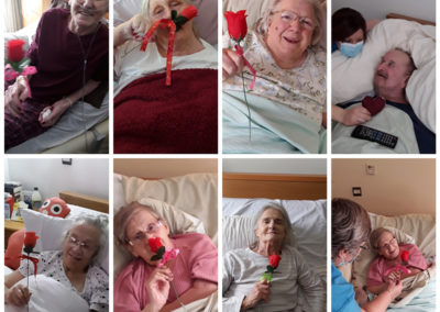 Valentines love at Hengist Field Care Home