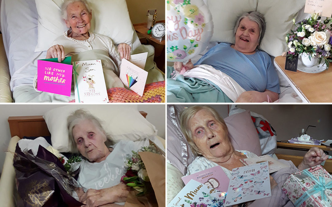 Mothers Day celebrations at Hengist Field Care Home