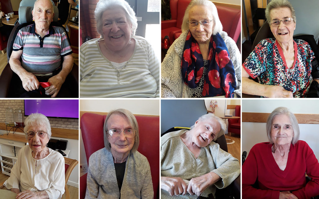 Happy hair day at Hengist Field Care Home