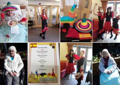 Celebrating Spanish culture at Hengist Field Care Home