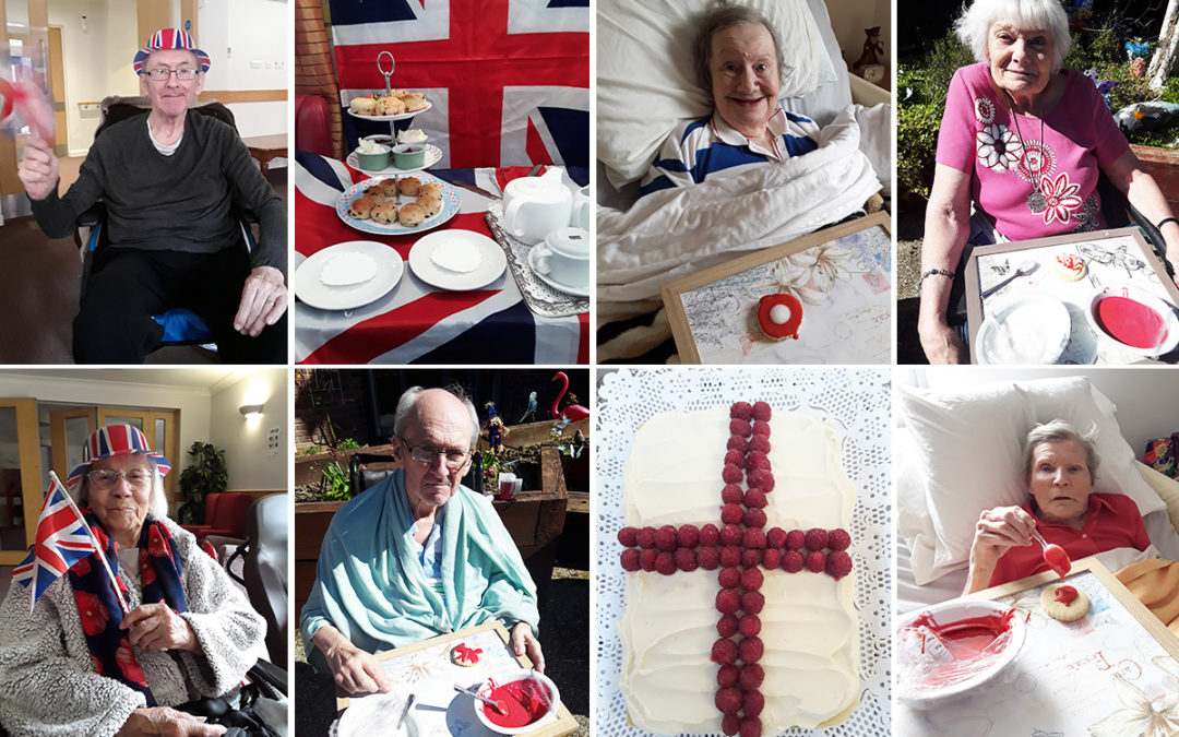 A delicious St Georges Day at Hengist Field Care Home