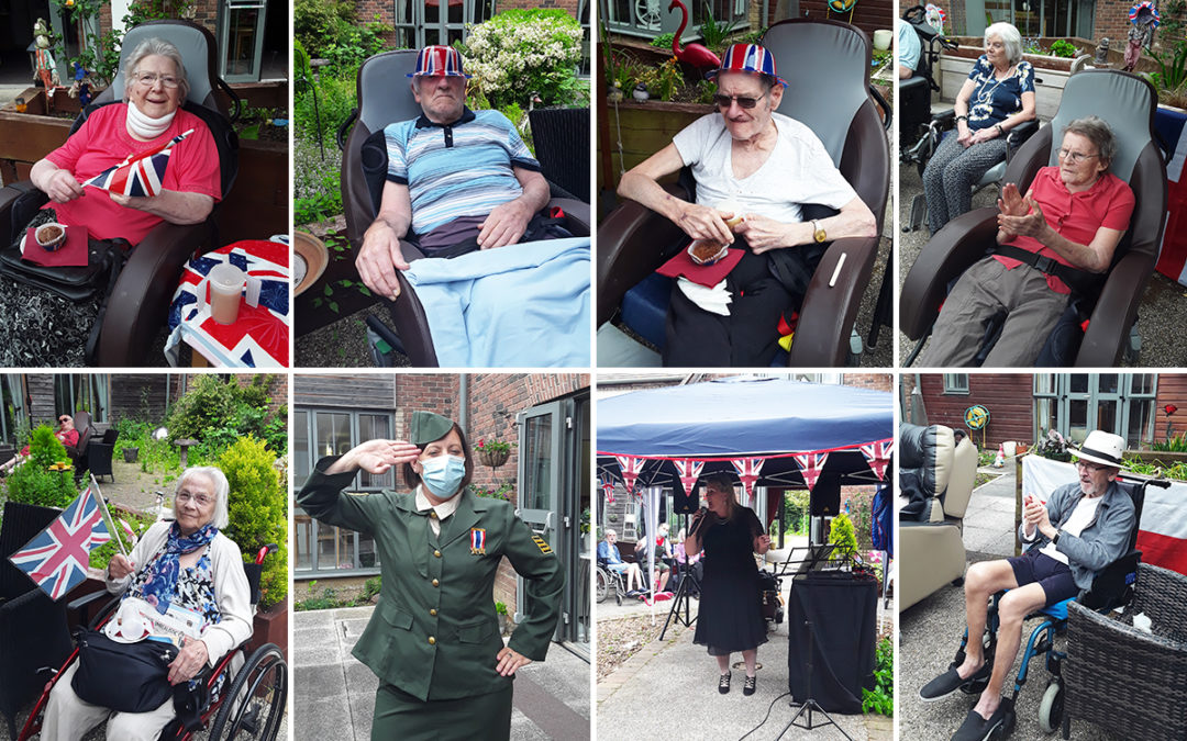 D-Day music and celebrations at Hengist Field Care Home