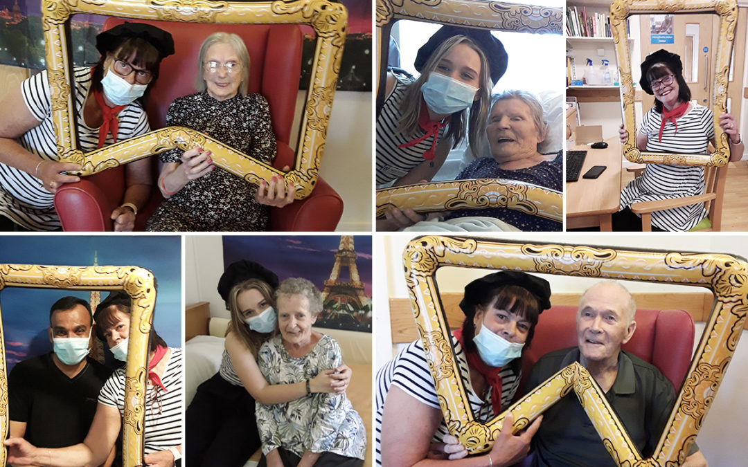 French favourites and arts and crafts at Hengist Field Care Home