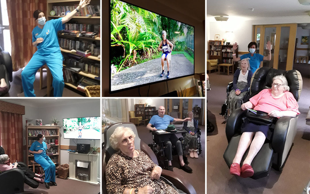 Introducing seated Zumba at Hengist Field Care Home