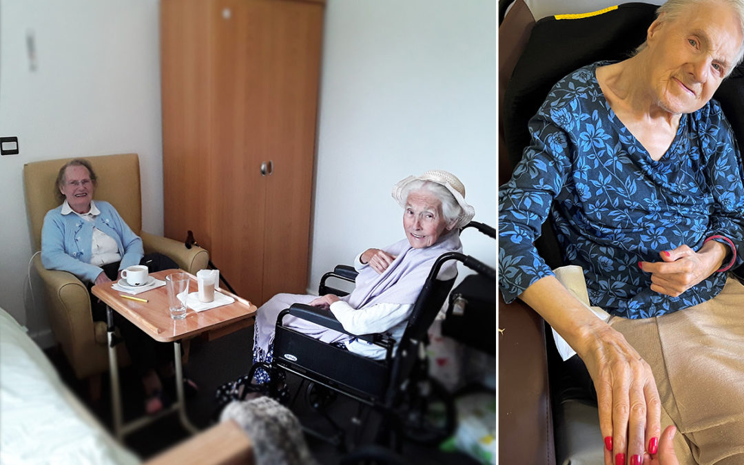 Friends and pampering at Hengist Field Care Home