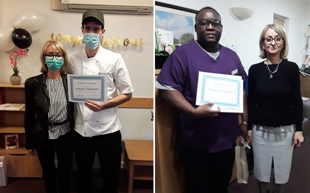 Recognising our staff at Hengist Field Care Home