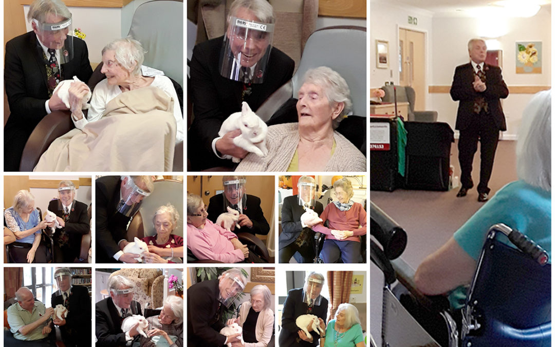 Magic and music at Hengist Field Care Home
