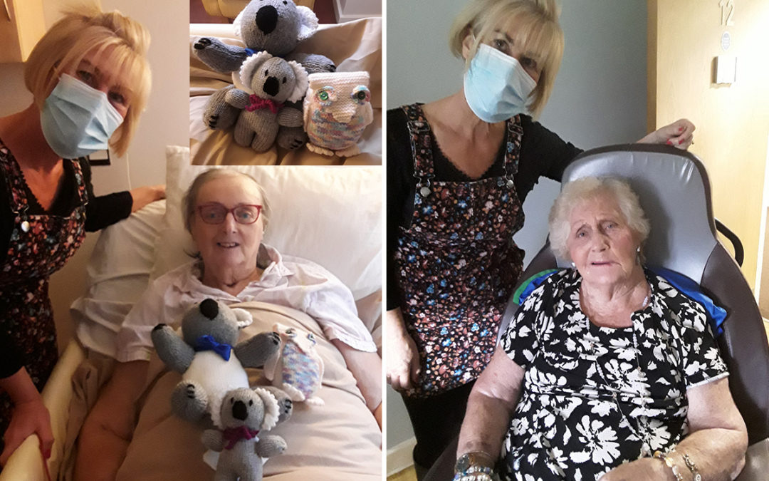 Teddy love at Hengist Field Care Home