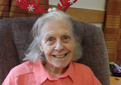 Christmas karaoke with Candy at Hengist Field Care Home 6