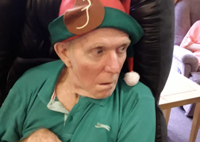 Christmas karaoke with Candy at Hengist Field Care Home 8