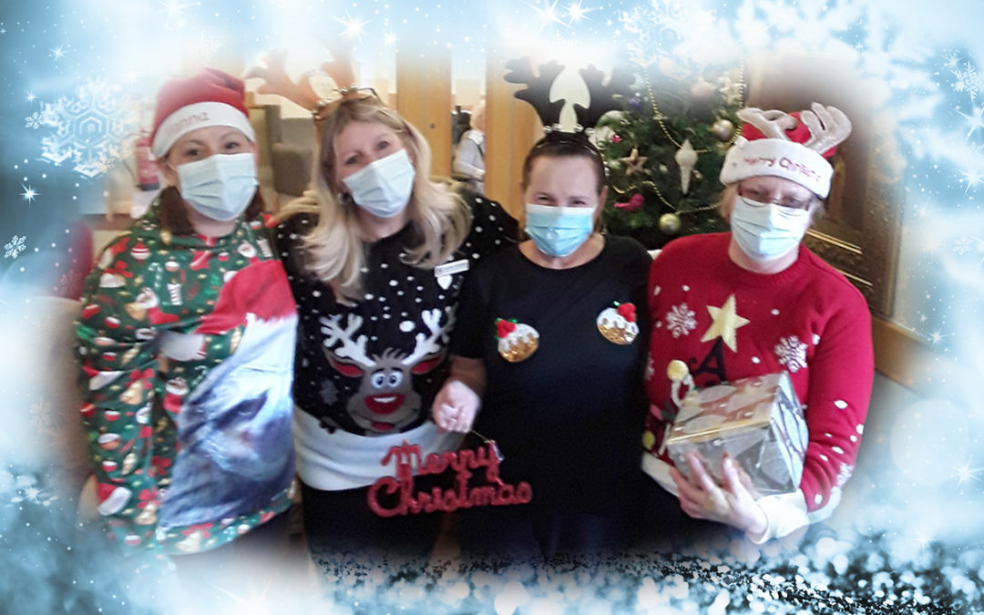 Christmas Jumper Day at Hengist Field Care Home