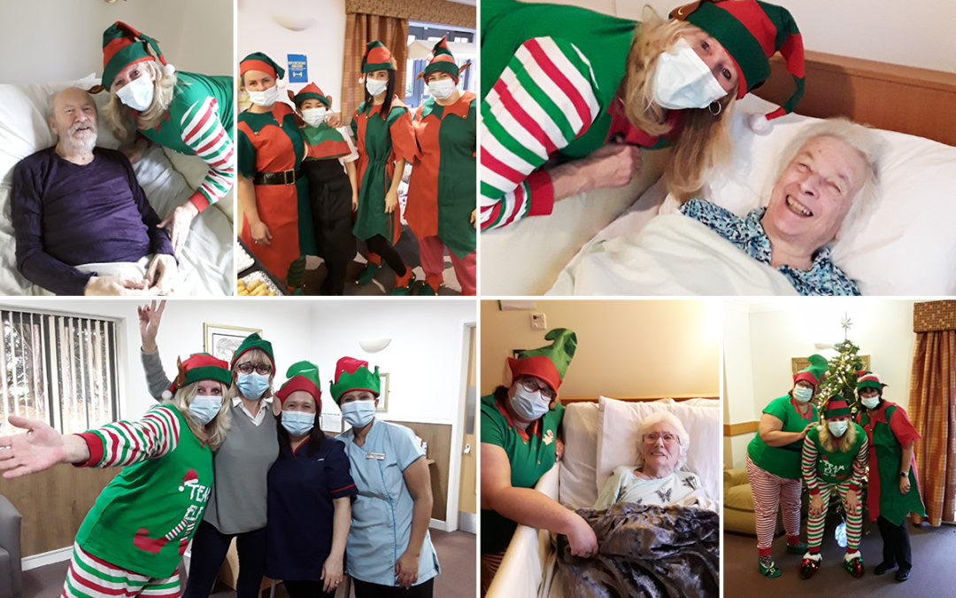 Happy Elf Day at Hengist Field Care Home
