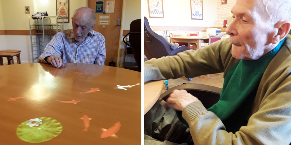 Magic table fun at Hengist Field Care Home