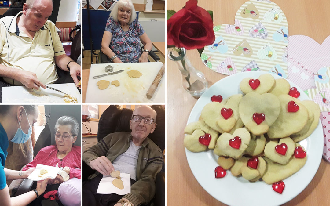 Biscuit love at Hengist Field Care Home