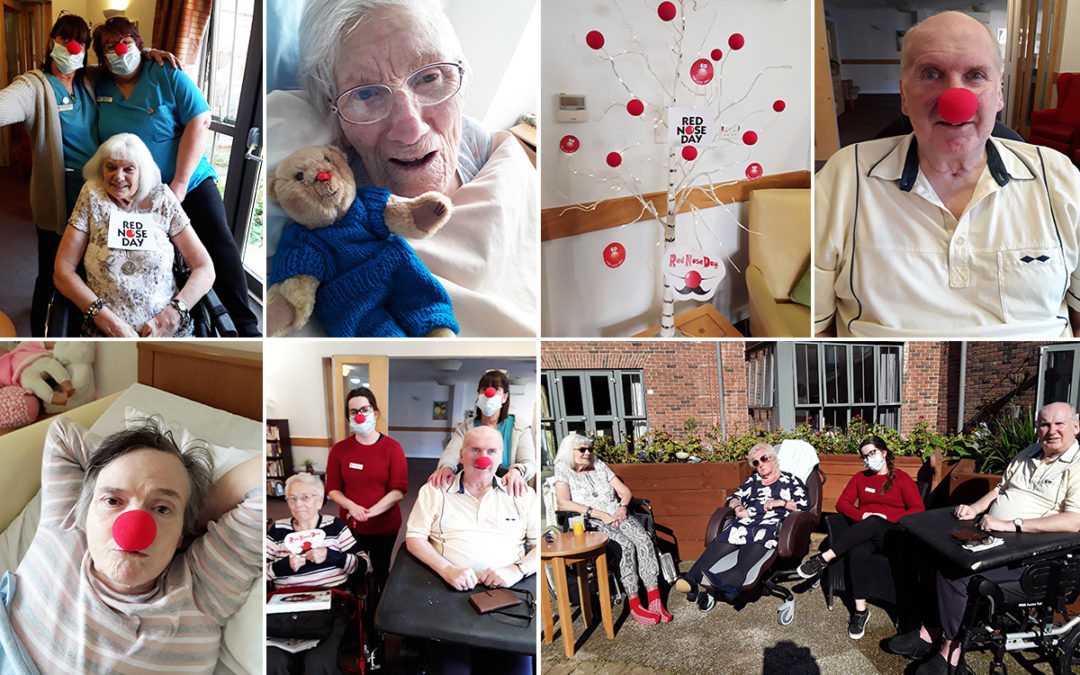 Red Nose Day laughs at Hengist Field Care Home