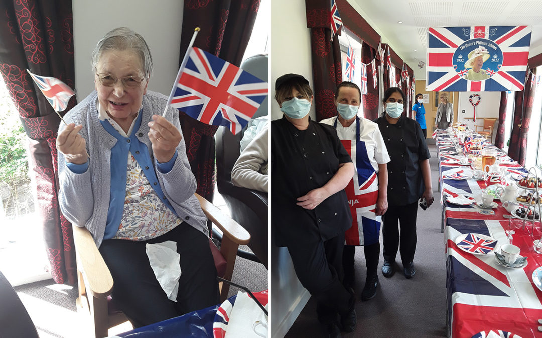 Right royal feasts at Hengist Field Care Home