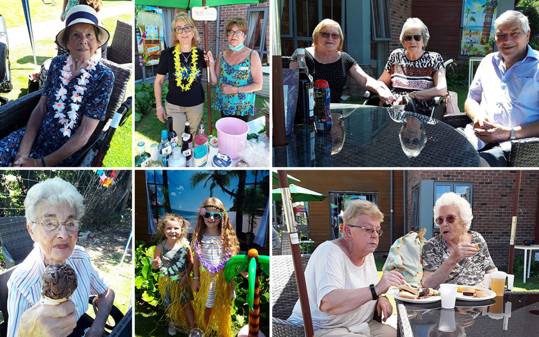 Summer BBQ fun at Hengist Field Care Home