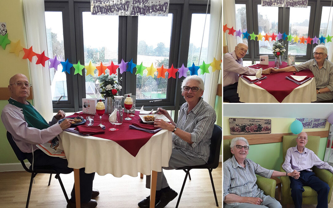 Anniversary celebrations at Hengist Field Care Home