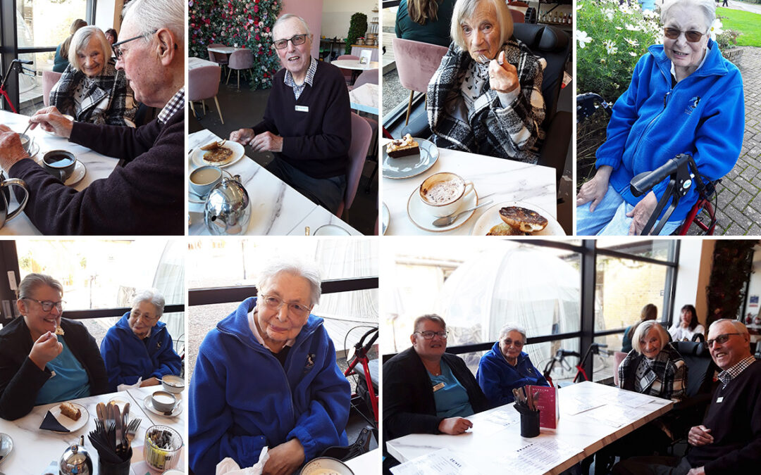 Hengist Field Care Home residents enjoy a morning trip to Oad Street