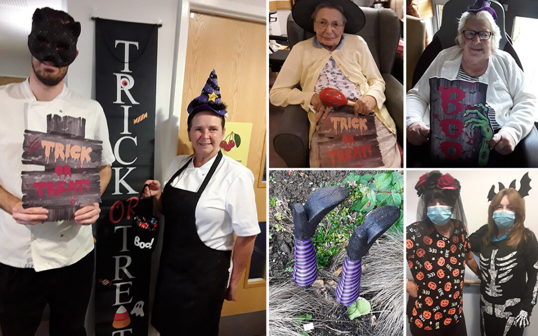 A happy Halloween at Hengist Field Care Home