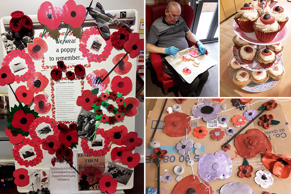 Remembrance at Hengist Field Care Home