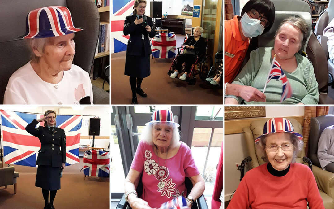 World War II Show for Remembrance Day at Hengist Field Care Home