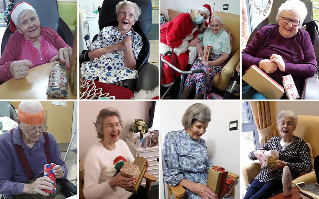 Christmas Day celebrations at Hengist Field Care Home