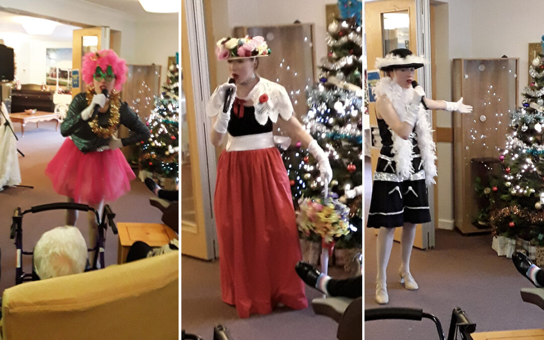 White Christmas pantomime fun at Hengist Field Care Home